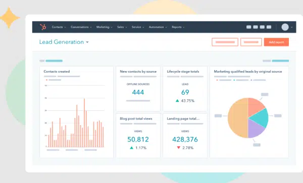 HubSpot Dashboard