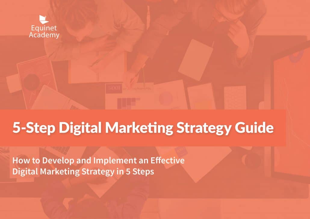 5-Step Digital Marketing Strategy Guide eBook Cover Landscape
