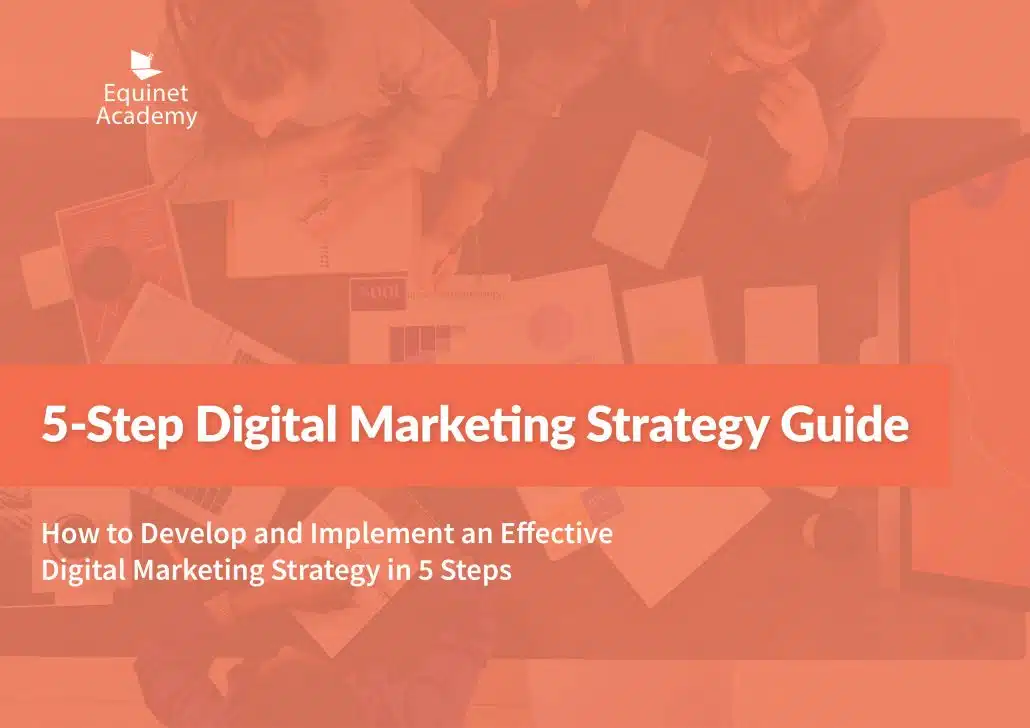 5-Step Digital Marketing Strategy Guide eBook Cover Landscape