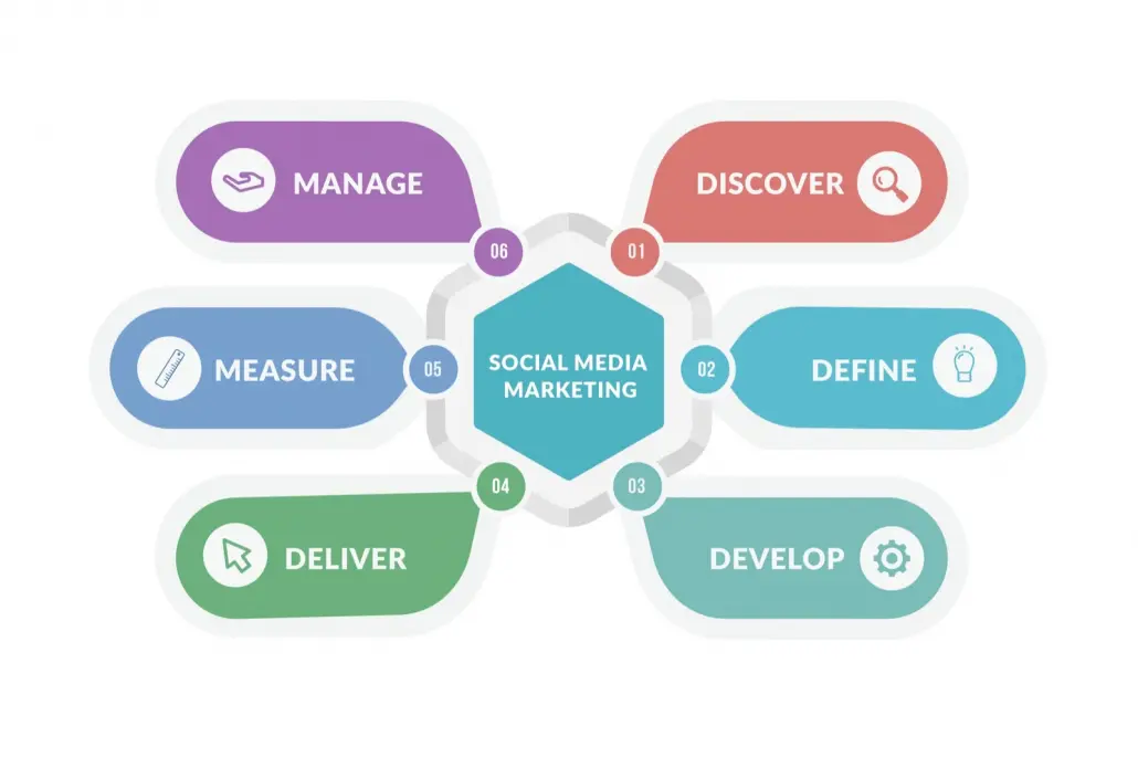 6-Step Social Media Marketing Strategy Process