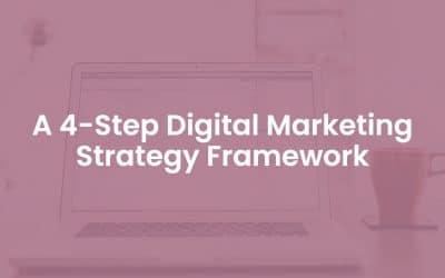 A 4-Step Digital Marketing Strategy Framework