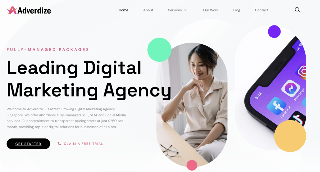 Adverdize Social Media Agency Singapore