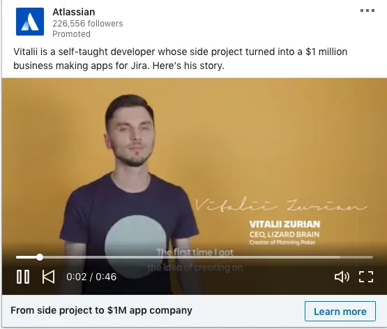 Atlassian ads on Jira Apps