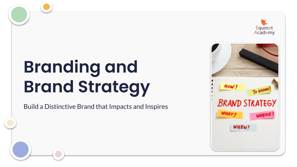 WSQ Branding and Brand Strategy Course Brochure Cover