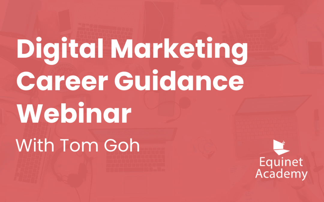 Digital Marketing Career Guidance Webinar