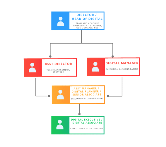 Digital Agency Structure Team