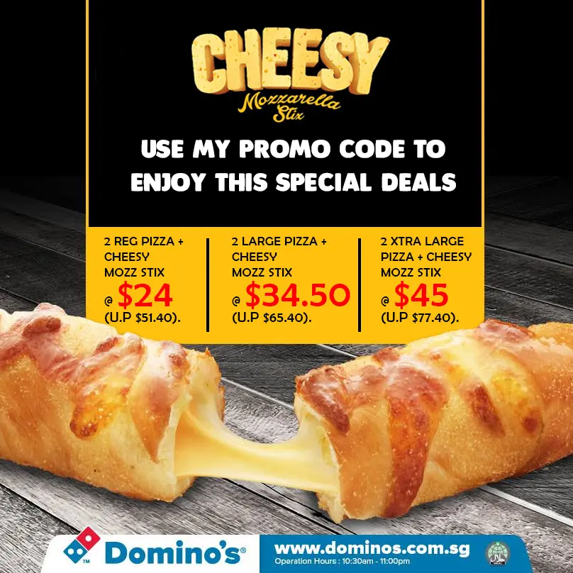 Promo code contest example by Dominos