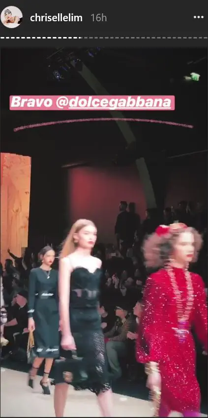 Example of Instagram Stories to Tag Fans or Brands