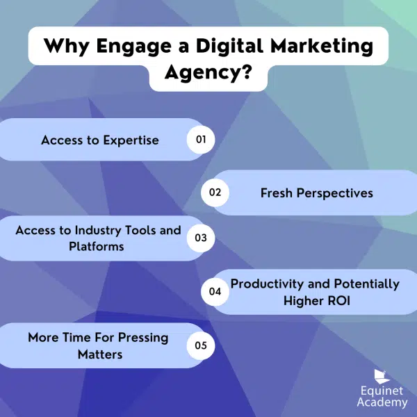 5 reasons to engage a digital marketing agency