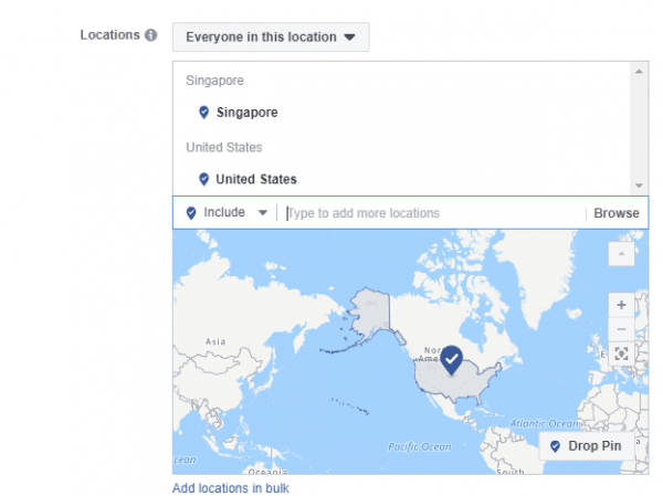 Geographical Locations Example