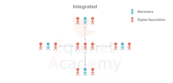 An Integrated Digital Marketing Team Structure
