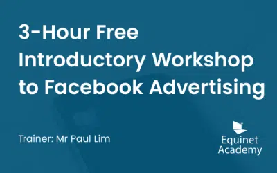 3-Hour Free Introductory Workshop to Facebook Advertising