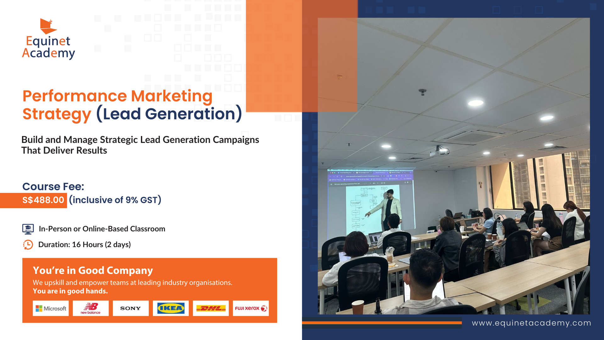 Advanced Digital Advertising Course Brochure Cover