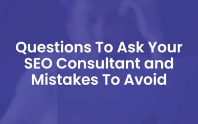 10 Questions to Ask Your SEO Consultant and Mistakes to Avoid