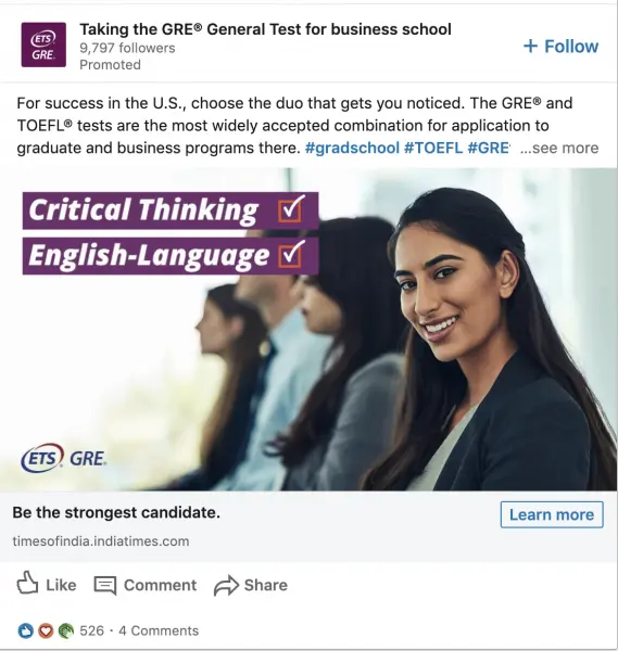 Taking the GRE ads on Critical Thinking and English-Language
