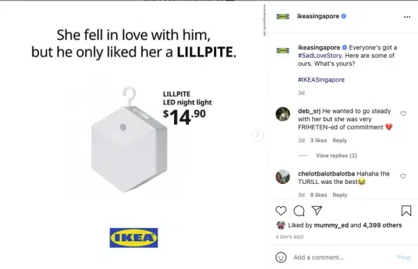 Example of a social media post that aims to achieve Awareness Goal