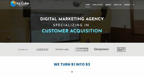 Social Media Marketing Agency in Singapore - Ice Cube Marketing