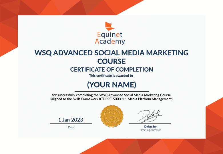 WSQ Advanced Social Media Marketing Course Certificate” class=
