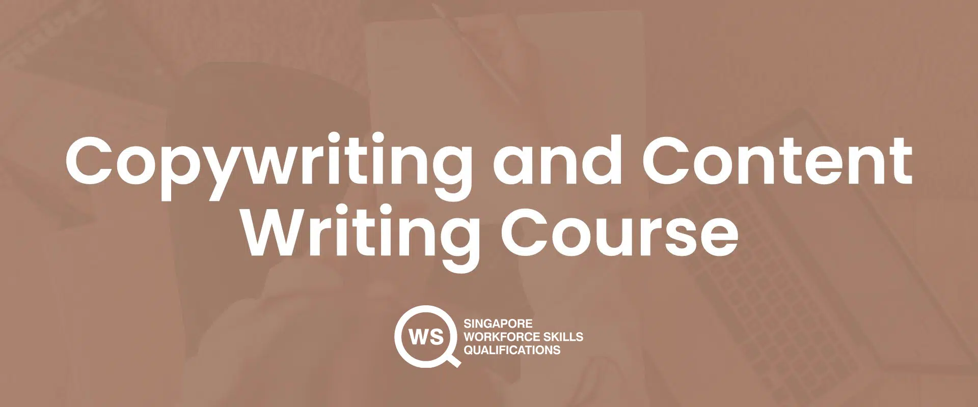 Copywriting and content writing course cover