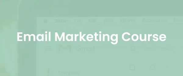 Email Marketing course cover