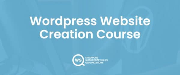 Wordpress website creation course cover